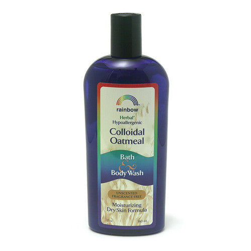 Rainbow Research Colloidal Oatmeal Unscented Bath And Body Wash, 12 Oz